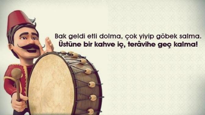 #Ramazan da sizin mahallede davulcu geçiyor mu sahurda?