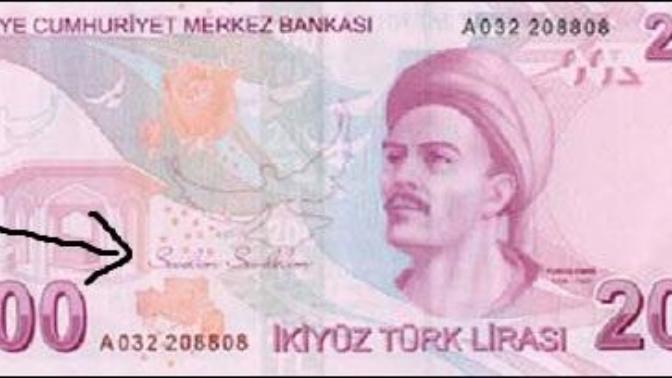 200 tl'nin arkasındaki bu yazıyı daha önce fark ettiniz mi?