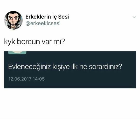 Evleneceğiniz kişiyi ilk ne sorarsınız ??