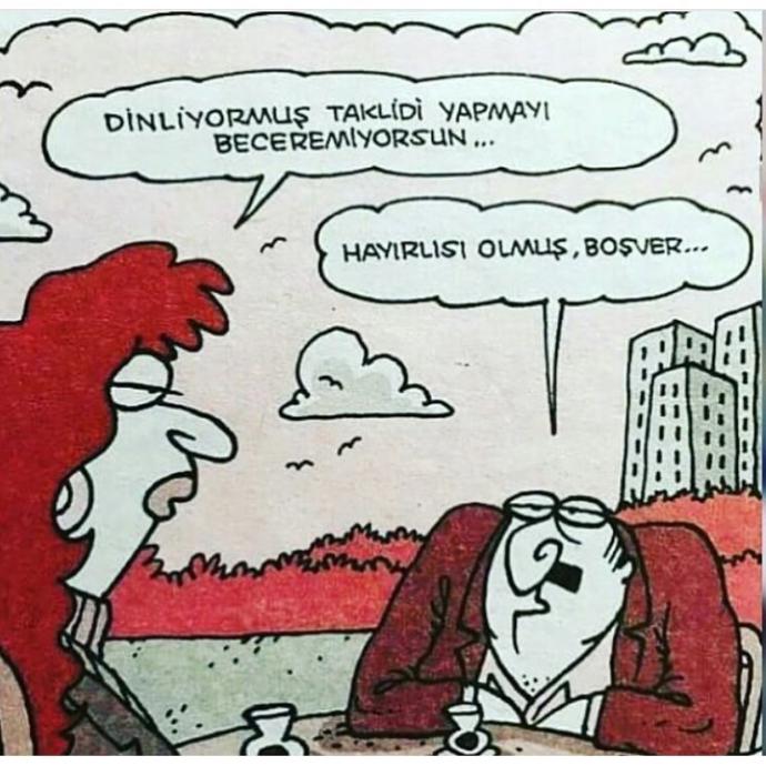Dinliyormuş taklidi yaptığınız oluyor mu?