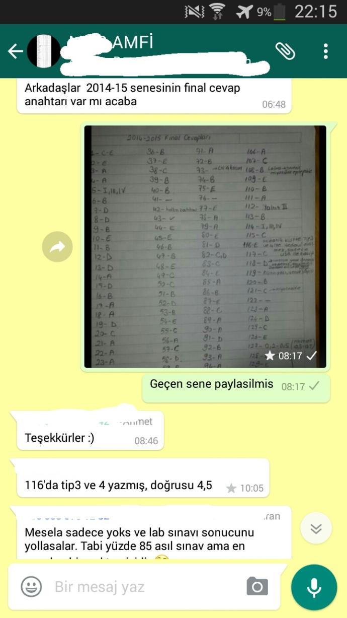 Resmi whatsapp gruplarında konuşmaya çekinir misiniz :D :/ ?