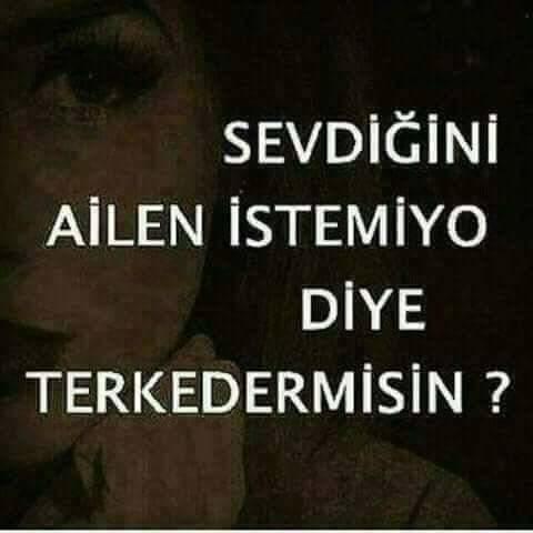 Aşıksın seviyorsun ,ama ailen istemiyor sevdiğin insanı , bu durumda ne yaparsın ?