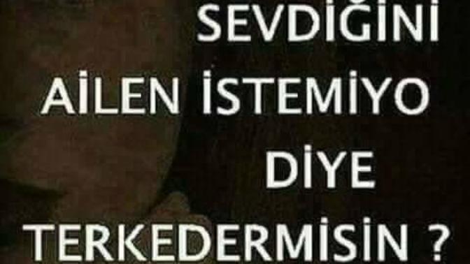 Aşıksın seviyorsun , ama ailen istemiyor sevdiğin insanı , bu durumda ne yaparsın?