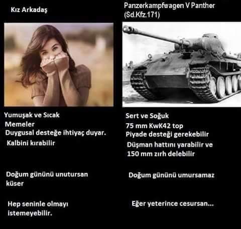 Kız Arkadaş mı Tank mı :D?