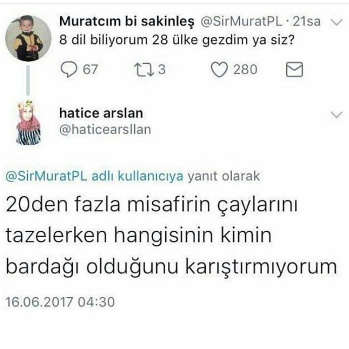 8 dil bilenle, 20'den fazla misafirin çayını tazelerken bardakların sahibini karıştırmayan kapışıyor! Senin yeteneğin ne?