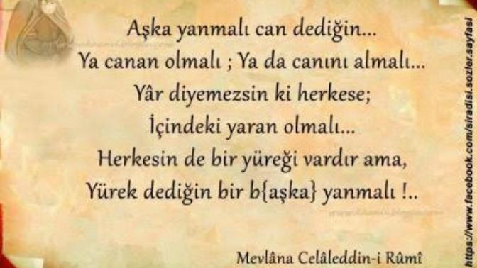 Siz hiç aşka yandınız mı?