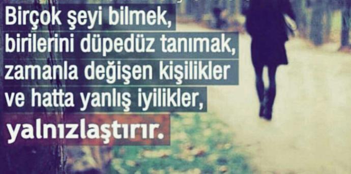 İnsan yalnızken daha az'mı mutsuz olur??