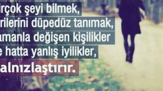 İnsan yalnızken daha az'mı mutsuz olur?