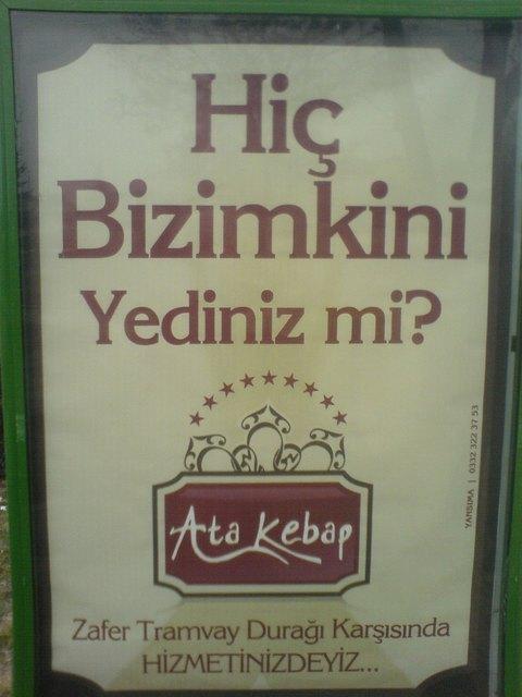 En sevdiğiniz reklam sözü nedir?