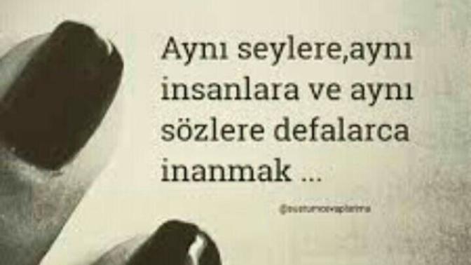"Ve yordu beni..." Dediğin bir şeyler var mı içinde; yaşanılan belki de yaşanılmayan?