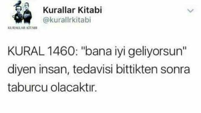 Bana iyi geliyorsun diyen insan, işi bitince gitmiyor mu?