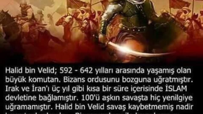 Allah Hz Halid Bin Velid (ra)'dan razı olsun! Hz. Halid Bin Velid (ra)'nın hayatını biliyor musunuz?
