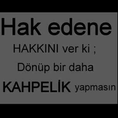 hak edene hak ettiği değeri verdiğimizde kindarmi oluyoruz ??
