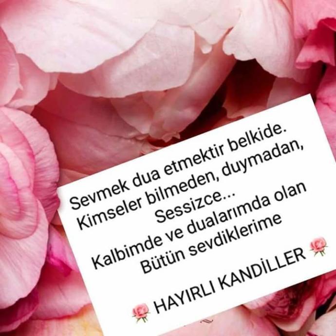 Günaydın , Hayırlı Kandiller olsun mu?