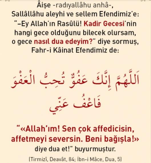 Kadir Gecesi Hakkında?