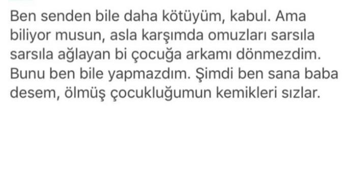 En sevdiğiniz kitap alıntısı, şarkı sözü, duvar yazısı, beğendiğiniz anlamlı  bir  söz.. nedir?