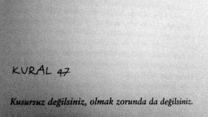 En sevdiğiniz kitap alıntısı, şarkı sözü, duvar yazısı, beğendiğiniz anlamlı  bir  söz.. nedir?