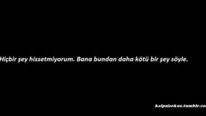 Hissizleşmek nedir bilir misiniz? Siz hiç hissizleştiniz mi?