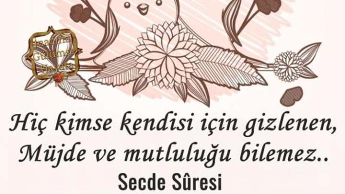 Ramazan' ın son Cuma' sından , herkese selam olsun mu?