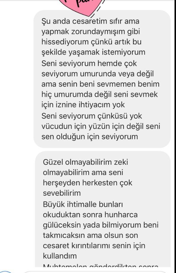 Sevdiğim çocuğa itiraf ettim?