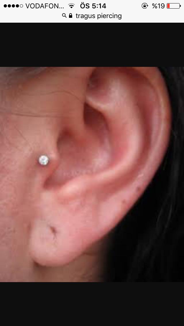 Tragus piercing için sizce halka mı yoksa normal top piercing mi ??