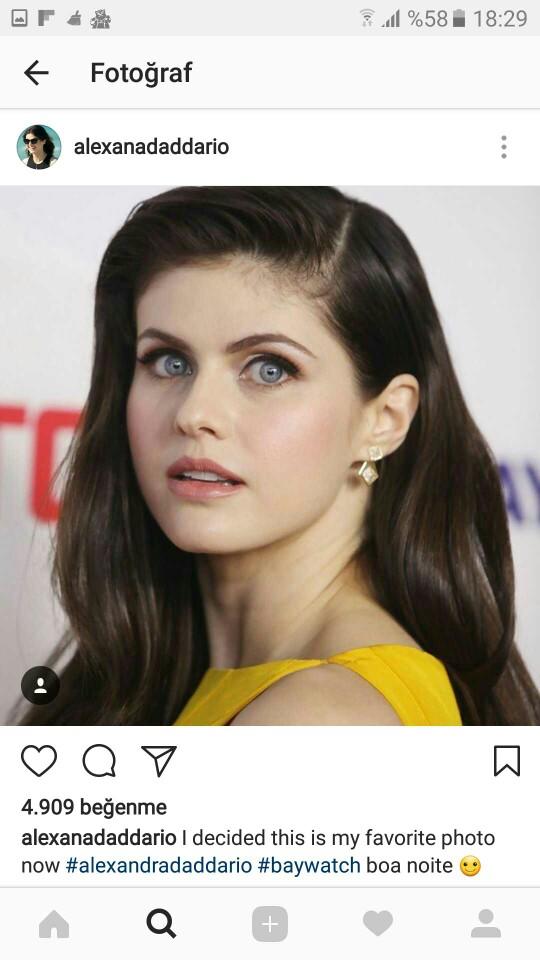 Alexandra Daddario'yu görünce kendinizden soğuyor musunuz? Sizce nasıl?