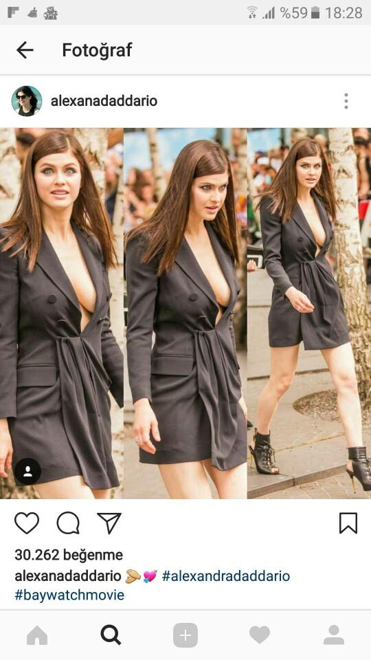 Alexandra Daddario'yu görünce kendinizden soğuyor musunuz? Sizce nasıl?