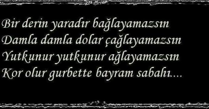 Gurbette bayram nasildir sizce??