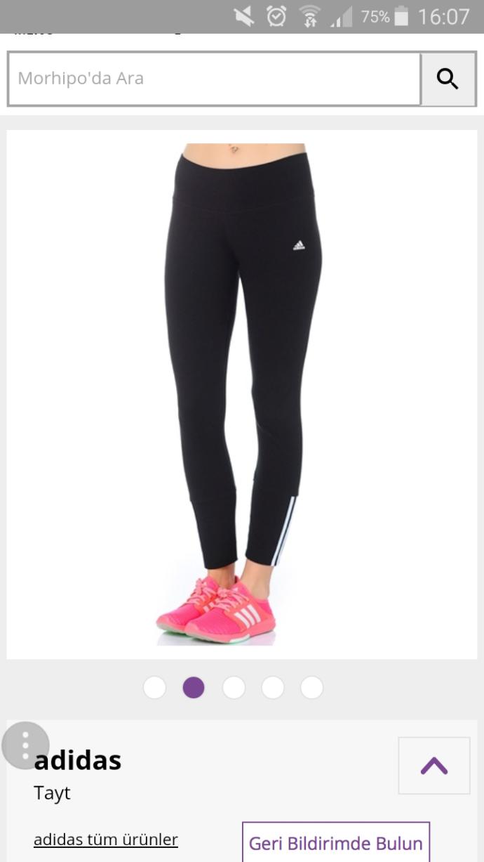 Bu Tayt nasıl spor için Adidas ın taytlarindan memnun musunuz?