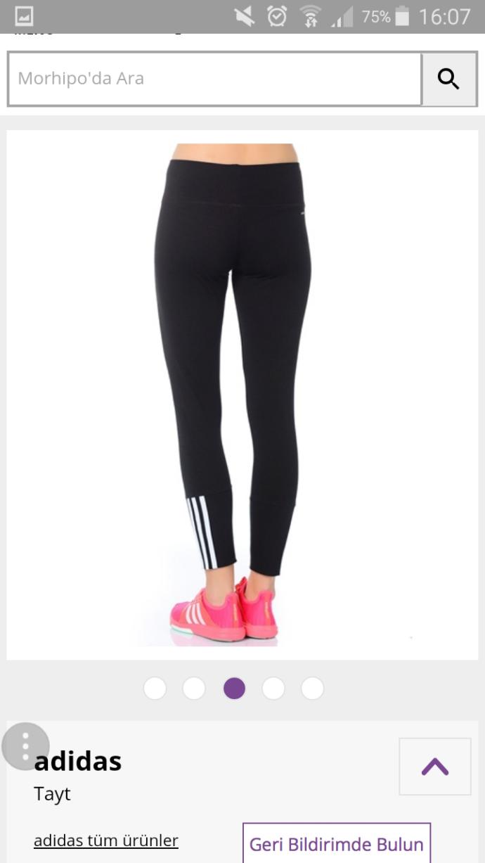 Bu Tayt nasıl spor için Adidas ın taytlarindan memnun musunuz?