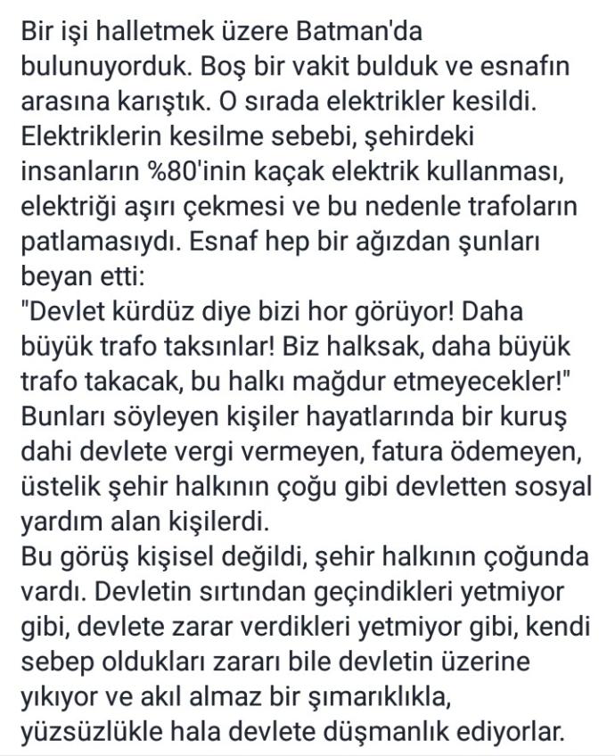Kaçak Elektrik kullanan Kötü Niyetliler?