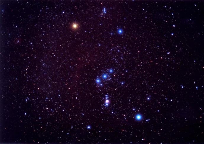 Orion takımyıldızındaki 7 yıldızın Antik yunan tanrısı Atlas'ın kızları olduğunu biliyor muydunuz?