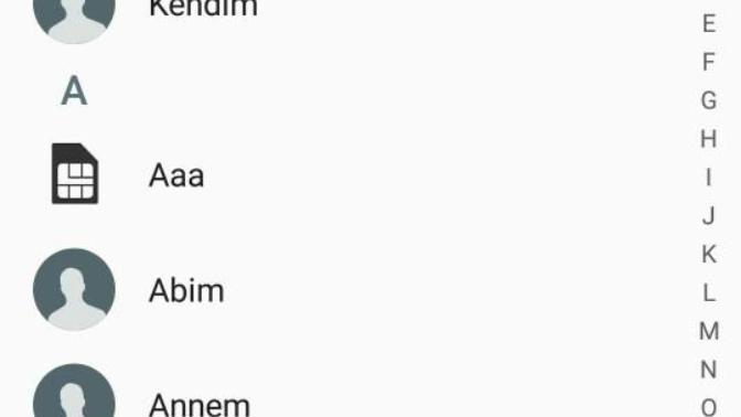 Arkadaşlar sim kartına birini kaydetmiştim onu silemiyorum nasıl silebilirim?