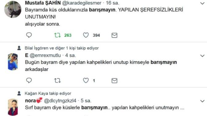 Bayramda küs olduğunuz kişilerle barışır mısınız 🍬?