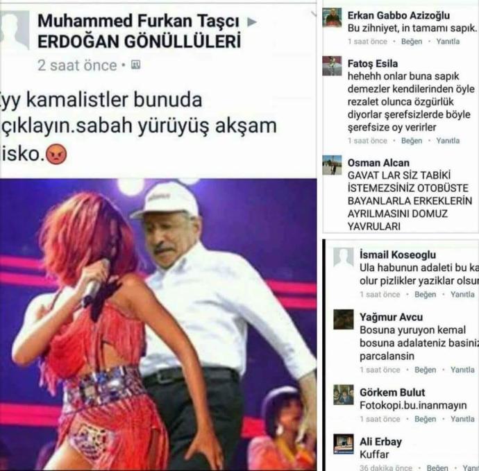 Erdoğan Gönüllüleri sayfasındaki IQ testi gibi gönderi hakkında ne düşünüyorsunuz?