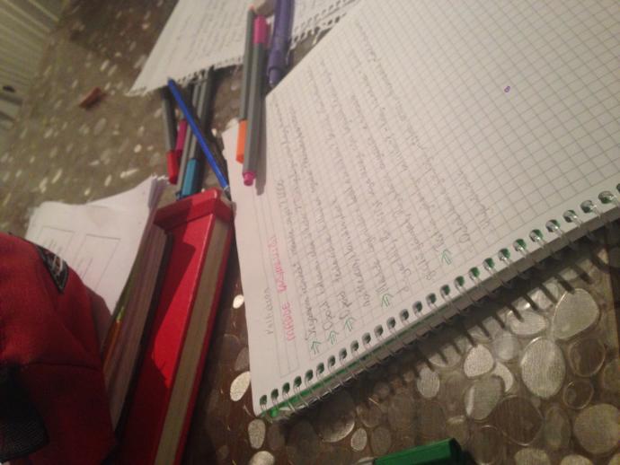 Ay yoruldum derslerden ya?