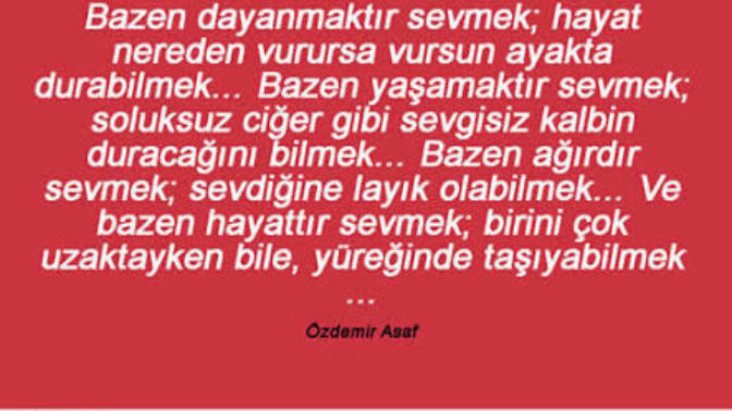 Gerçek sevginin size göre tanımı nedir?