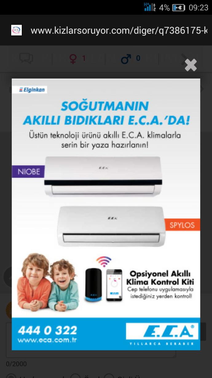 Kaç para ulan bir klima 😭😭 ?