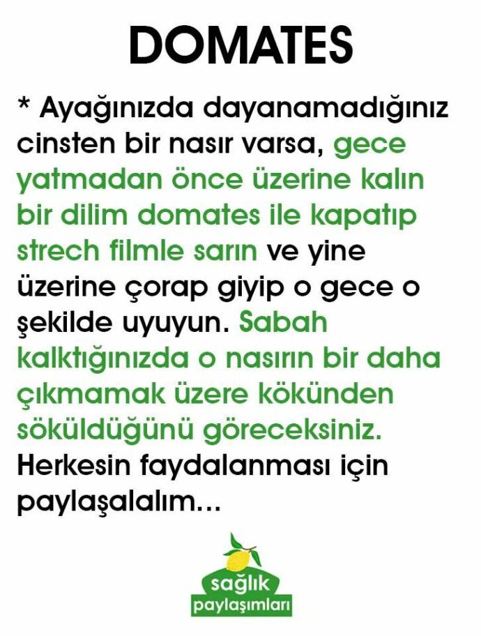 Nasır için evde ne yapabilirim?