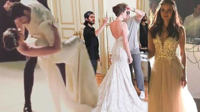 Fahriye Evcen düğününde 3 farklı gelinlik giydi! Birden fazla gelinlik giymek abartı mı, havalı mı?