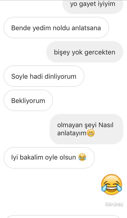 Görüldü yedim gençler 😂?