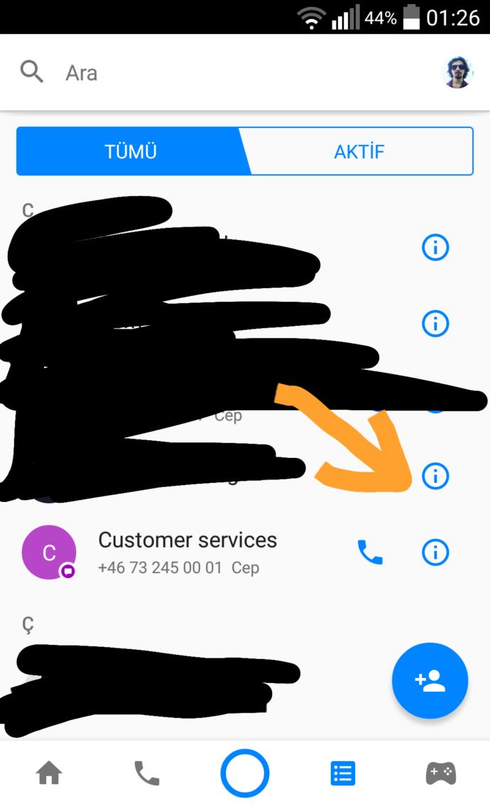 Facebook messenger dan kişi silmek_?