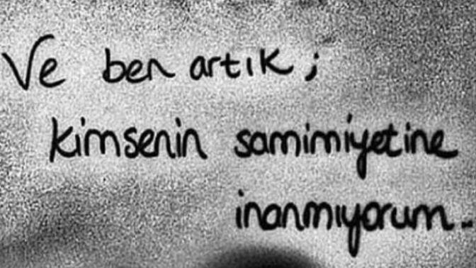 Çevrenizi gerçekten samimi buluyor musunuz?