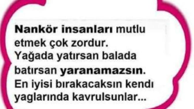 İnsanlar sizce de çok nankör değil mi?