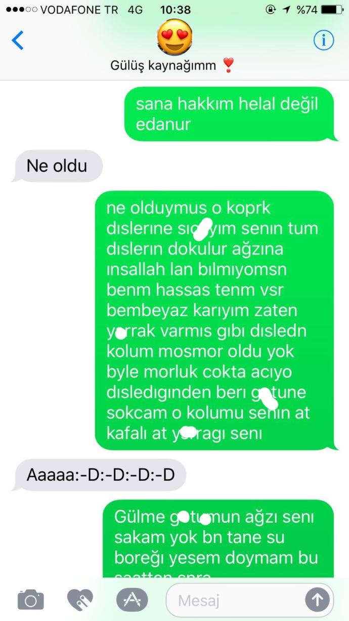 Arkadasım kolumu ısırdı?