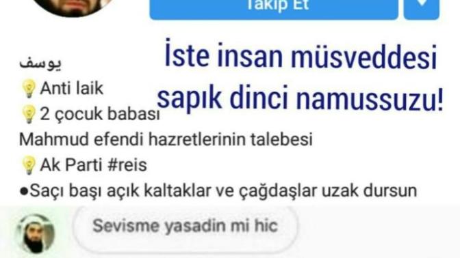 Dinci sapık hakkında ne düşünüyorsunuz?