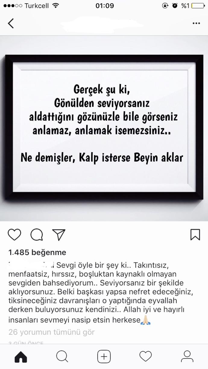 Kusur da sevilir mi?
