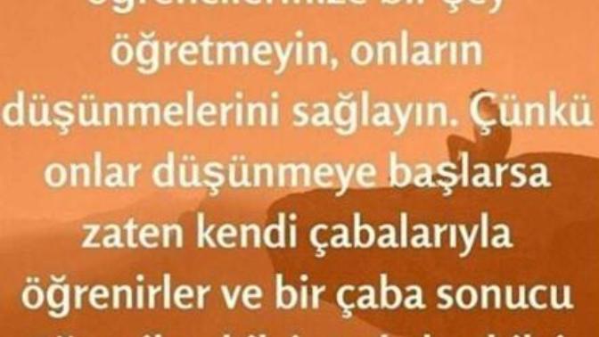Öğretmenlik hakkında düşünceleriniz nelerdir?