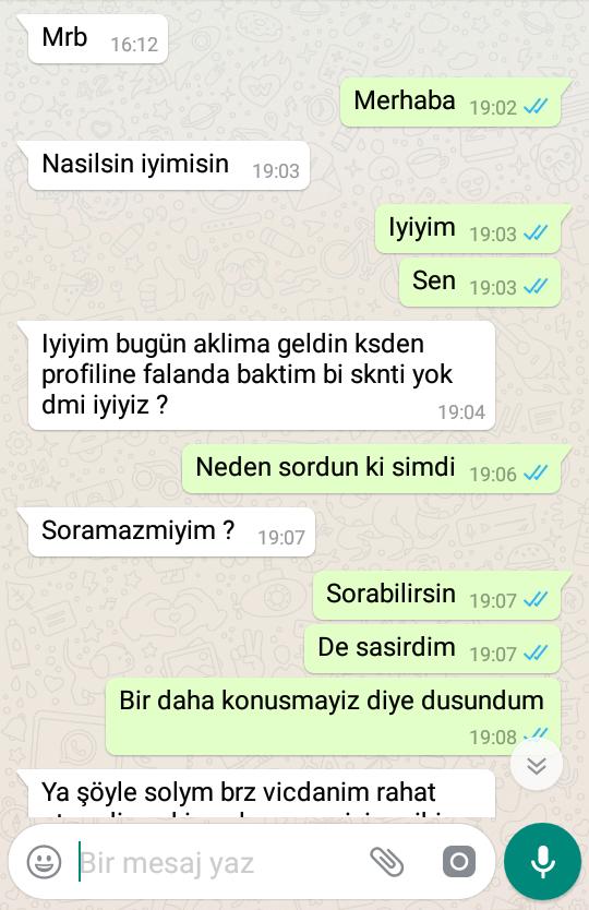Sizce seviyormudur ? Yoksa vicdan azabi cektiginden mi yazdi ?