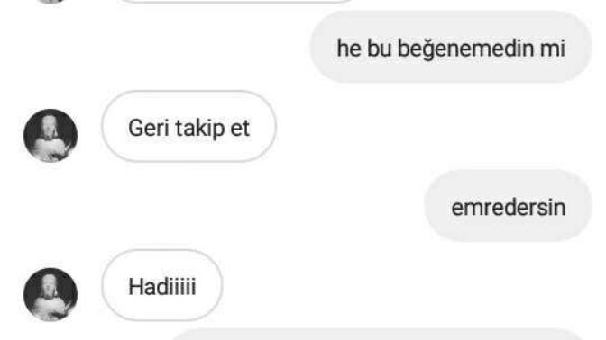Takipten çıktık diye böyle denir mi?